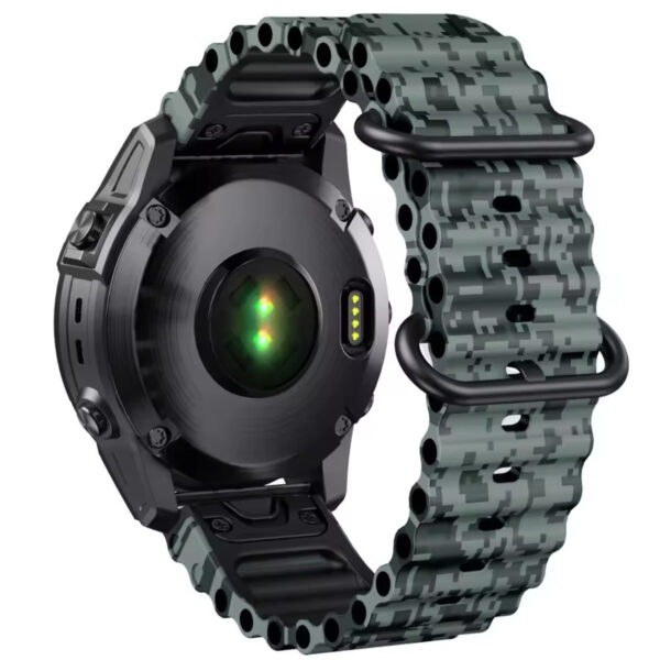 Ремінець трубчастий Garmin 22mm QuickFit піксель