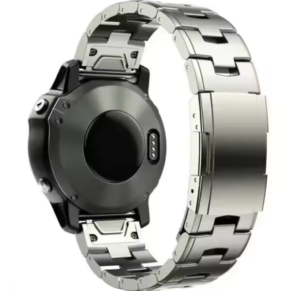 Ремінець титановий Garmin 22mm QuickFit титаніум