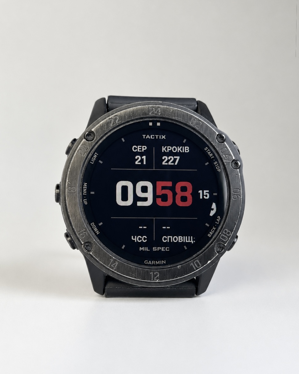 Ретро-брутальный тактический Garmin Tactix